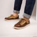 New 2024 Men Cow Leather With Canvas Casual Platform Shoes Lace Up Retro Outdoor Men Comfortable Autumn Footwear_vogvips.com