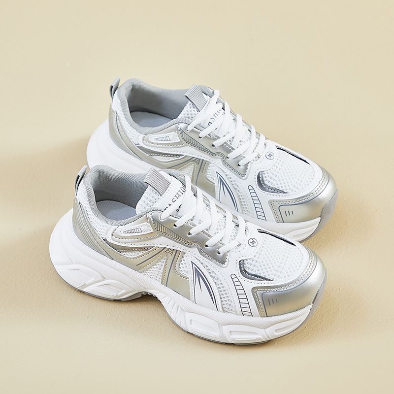 Dad Shoes Female Student Sports Running Casual Platform Heightening Shoes Street Shoes_vogvips.com