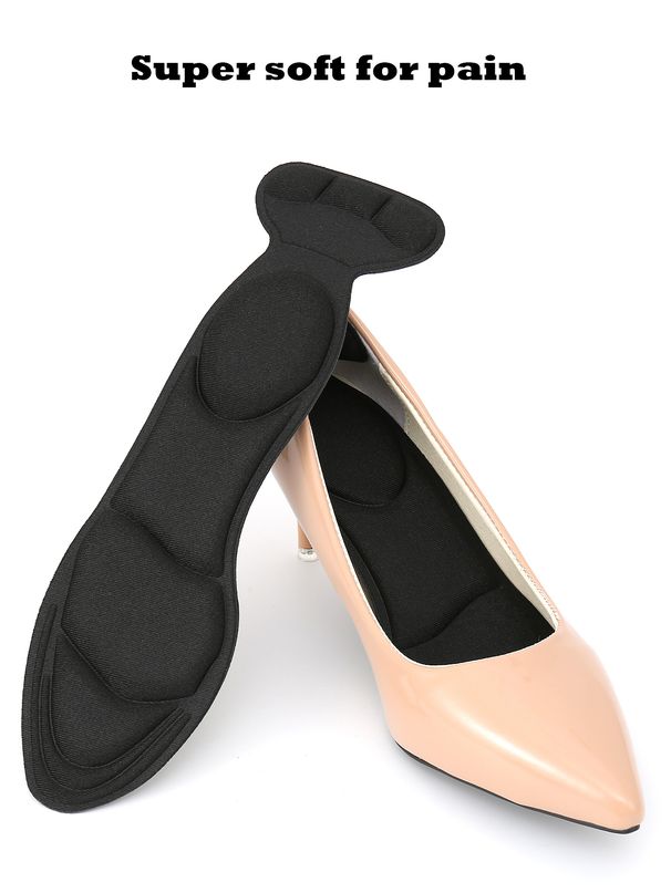 7D Soft Memory Foam Insole Pad Inserts Post Back Breathable Anti-slip For Women High Heel Shoe Arch Support Insoles_vogvips.com