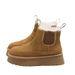 Winter New Genuine Leather Fur Integrated Snow For Women Thick Sole Non-Slip Fleece Lined Thickened Warm Northeast_vogvips.com