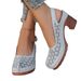Summer And Thick-Heeled Women, New Large-Size High-Heeled Sandals For Casual Wear,_vogvips.com