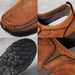2025 Men's Casual Shoes Men Handmade Retro Breathable Flat Loafers Moccasins Dress Comfortable Slip On Driving Shoes Zapatillas_vogvips.com