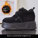 Women's Shoes Baby Winter Snow Boots New Cotton Shoes With Increased Height And Thick Sole 9 Cm High Thick Sole Fashionable And Casual Warm_vogvips.com