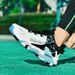 Autumn New Couple Basketball Shoes, Rubber Outsole Sports Shoes, Plus Size Trendy Shoes_vogvips.com