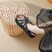 Chinese-style Printed Platform Sandals Women's Summer New Open-toed Small Fragrant Roman Outer Wear Beach Shoes, National Style Cool Slippers_vogvips.com