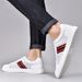Cloth Net Small White Board Shoes Men's Casual Single Shoes Soft Surface Lace-up Large Hole Breathable Large Size Men's Shoes_vogvips.com