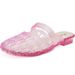 Fashionable Crystal Closed-toe Slippers Women, Non-slip Bathroom Sandals, Versatile Casual Home Shoes, Suitable For_vogvips.com