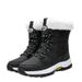 Snow Boots, Women's Mid Length Plush Cotton Boots, Adult Skiing Anti Slip Warm Boots, Shoes_vogvips.com