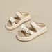 Women's Summer Best-selling Lazy Flip-flops With Soft Soles And Thick Heels - Perfect For Students And Suitable For Casual Beach Wear._vogvips.com