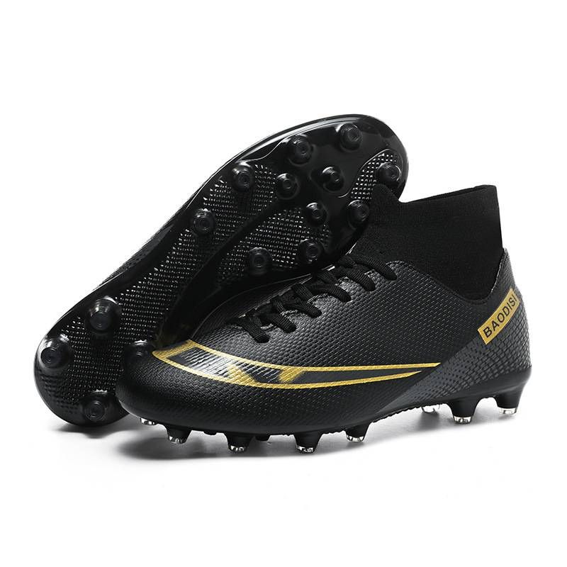 Soccer Shoes Plus-size Shoes Youth Student Children's Game Training Shoes Turf Spikes Short Spikes High Top Football Shoes_vogvips.com