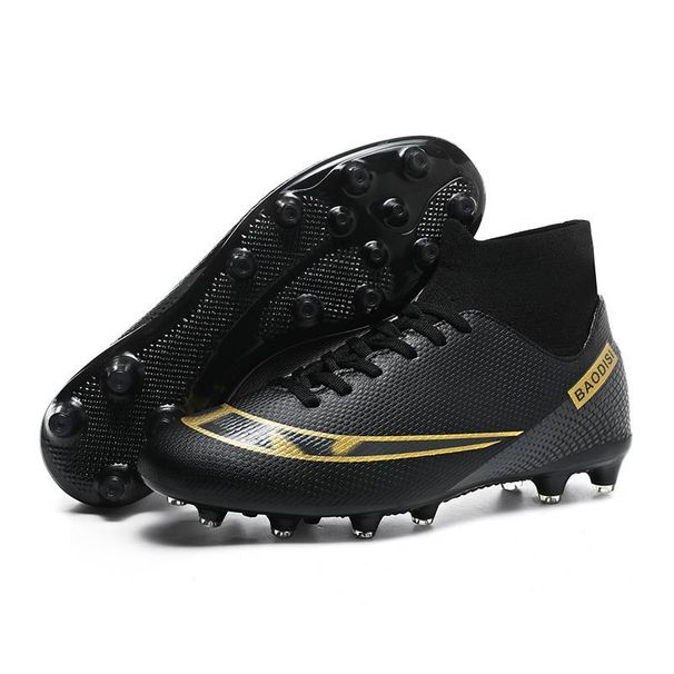 Soccer Shoes Plus-size Shoes Youth Student Children's Game Training Shoes Turf Spikes Short Spikes High Top Football Shoes_vogvips.com