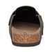Shevalues Women's Suede Clogs Classic Slippers Leather Mules Men Cork Footbed Sandals Comf Beach Shoes With Arch_vogvips.com
