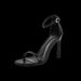 Black One-strap Sandals For Women, 2026 New Summer Model, Sexy And Fashionable, Versatile, High-end, Thin-heeled_vogvips.com