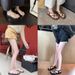 Lancui 2025 Summer New Versatile Cross Buckle Strap Toe Soft Niche Roman Style Vacation Thick Sole Sandals For Women_vogvips.com