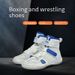 Unisex Shoes Men's And Women's Boxing Shoes Training Wrestling Squat Breathable Wear Resistant Non Slip Lightweight Fighting Sanda Training Shoes_vogvips.com