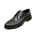 ShoeVault 2025 New Top Layer Three-Joint Work Unit Matching Spring And Autumn Cowhide Formal Leather Men's Shoes Wholesale_vogvips.com