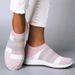 Vulcanized Zapatillas Mujer Knitted Sneakers Women New Flat Mix Color Vulcanize Shoes Casual Chaussure Femme_vogvips.com