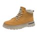 European Warm Series Men's Martin Autumn New British Style High-top Leather Work Shoes Trendy Versatile Thick-soled Casual Ankle Boots_vogvips.com