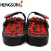 Acupoint Massage Slippers Sandal Feet Chinese Acupressure Therapy Rotating Foot Massager Shoes Unisex 260518_vogvips.com