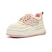 2024 Spring Summer Sneakers Sports Thick Sole Casual Dad Women's Mesh Breathable Height Increasing White Shoes_vogvips.com