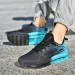 Plus Size Men's Sports Shoes Breathable Knitted Running Shoes Full Sole Air Cushion 6662 Wholesale 46 47 48 Climacoool Technolog_vogvips.com