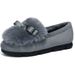 Warrior Winter Cotton Shoes With Fleece Lining, Thickened Snow Boots, 2025 New Style, Slip-On Loafers, Women's Moccasins_vogvips.com
