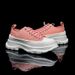 This Trendy Pink Thick-soled Canvas Shoe Is Made Of Canvas Fabric And Can Be Worn All Year Round, Suitable For Both Men And Women_vogvips.com