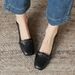 Soft-soled Women's Shoes, Light-mouth Single Shoes, One-pedal Color Matching Round Head Low-heeled Work Small Leather Shoes_vogvips.com