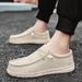 Men Casual Canvas Loafers Light Breathable Flats Leisure Male Vulcanized Shoes Walking Sneakers Plus Size 39-46_vogvips.com