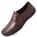 Men's Casual Shoes Doudou Layer Leather Shoes Men's Shoes Casual Shoes_vogvips.com