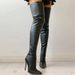 Autumn And Winter New Style Fashion Personalized Knee Over Size Women S Boots_vogvips.com