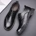 Premium Selected Top Layer Cowhide Business Men Spring Fashion Large Toe Derby Genuine Leather High-end Wedding Wenzhou_vogvips.com