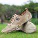 Men's Casual Sneakers Large Size Sewn Leather Mesh Shoes Octopus Men's Shoes_vogvips.com