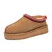 Sheepskin And Wool Integrated Thick Soled Snow Boots For Women, Short Tube, Thick And Warm, And Winter Cotton Shoes With Added Fleece_vogvips.com