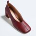 Retro Square Toe Women's Genuine Leather Shoes High Heels Versatile Commuting Spring Autumn New Style_vogvips.com