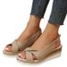 Women's Shoes Summer New Women's Shoes Comfortable Thick Soled Sandals 40 43 Light Bottom Buckle Fish Mouth Sandals Now_vogvips.com