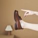 Genuine Loafers For Women, Slip-On Flat Versatile British Style Mom Soft Leather Small Shoes, Comfortable Spring And_vogvips.com