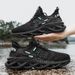 Men's Breathable Mesh Casual Sneakers - Lightweight Running Shoes For Summer, Spring & Fall - Round Toe Design With Rubber Sole - Sizes 39-44_vogvips.com