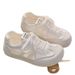 Ballet Mesh Budexun Board Shoes Women's Niche Korean Version Breathable Sports White Shoes_vogvips.com