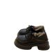 Loafers For Women 2024 Autumn Winter New Fleece-Lined Thick-Soled Height-Increasing Fluffy Cotton British Style Small_vogvips.com