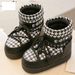 Winter ski short snow boots waterproof platform boots_vogvips.com