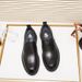 Business leather shoes with thick soles for men_vogvips.com
