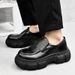 Derby Thick Soled Men's 2025 Autumn New Low Top Big Toe Leather Youth Casual Shoes_vogvips.com
