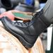 European Warm Series New Style Ultra-light Breathable Long Men Outdoor Tactical Security Shoes Women High-top Training Land Combat Boots_vogvips.com