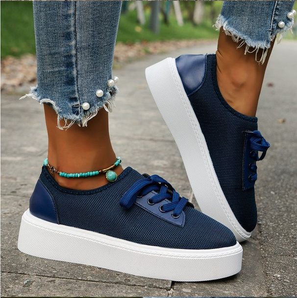 Women's Shoes Summer Flat Bottomed Flying Woven Casual Shoes Fashionable Sports Single Shoes For Women_vogvips.com
