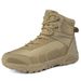 New Anti Slip And Wear-resistant Outdoor Mid Top Waterproof Adventure Rescue Workwear Hiking Boots For Men_vogvips.com