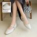 Cameido Mary Jane Shoes Low Heel Single Shoes For Women Spring Commuting With Skirt_vogvips.com