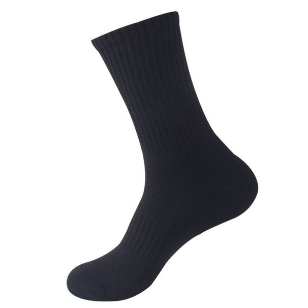 Hosiery men's warm thick cotton socks pulled wool high elastic mid-tube socks towel bottom sports socks_vogvips.com