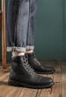 Autumn And Winter Men's Shoes: British Retro Leather Boots, Men's High-top Boots_vogvips.com