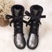 High Tube Sheepskin Snow For Women, Fleece-Lined And Thickened Cotton Shoes, 2025 New Winter Women's Leather Waterproof_vogvips.com